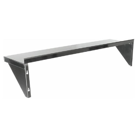 Stainless steel wall mount storage shelf with triangular brackets for Empura 1248WS18G