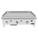 Atosa USA, Inc. ATTG-36_NAT - CookRite Heavy Duty Griddle, Gas, Countertop