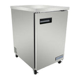 Empura E-KBB24-1-29-S - Back Bar Cooler, 1 Swing Solid Door, 24.1"W X 31.89"D X 38.7"H