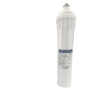 White cylindrical water filter replacement cartridge for Ice-O-Matic IFQ2-XL system