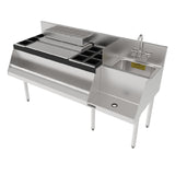 Perlick UCS60A-LF - Underbar Ice Bin/Cocktail Station, Blender Station, 60"W X 24"D