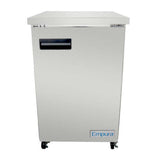 Empura E-KBB24-1-29-S - Back Bar Cooler, 1 Swing Solid Door, 24.1"W X 31.89"D X 38.7"H