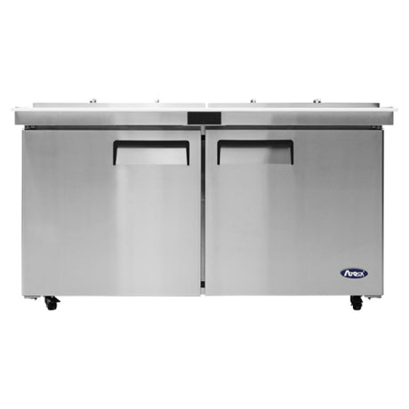 Atosa MSF8307GR-NTCV Atosa Sandwich/Salad Mega Top Refrigerator Two-section