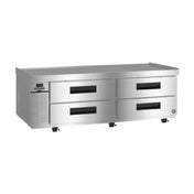 Hoshizaki CR72B-L - Steelheart® Series Refrigerated Equipment Stand, Two-section