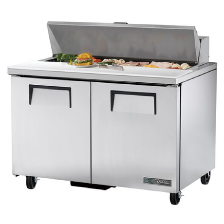 True Mfg. - General Foodservice TSSU-48-12-HC - Sandwich/Salad Unit, (12) 1/6 Size (4"D) Poly Pans