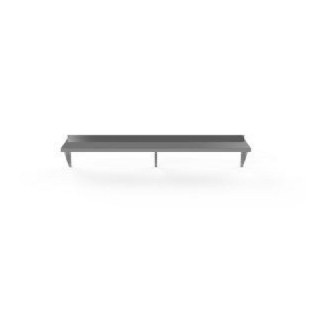 Atosa USA, Inc. SWS1872/304 - Wall Shelf, 18" D X 74" W X 12-3/4" H, 3 Brackets