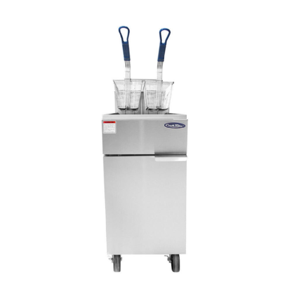 Atosa ATFS-35ES-NG CookRite Fryer Natural Gas Floor Model