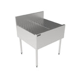 Perlick TSCE30DB - TSCE Series Underbar Drainboard, 30"W X 27-5/8"D, Pitched Drainboard Top
