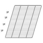 Metal wire cooling rack with clips for Hoshizaki HS-5117 Stainless Steel Undercounters Worktops