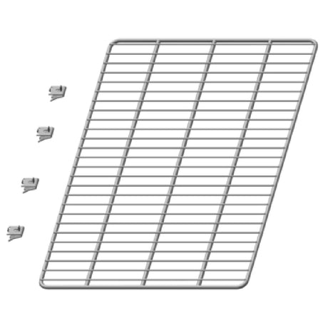 Metal wire cooling rack with clips for Hoshizaki HS-5117 Stainless Steel Undercounters Worktops