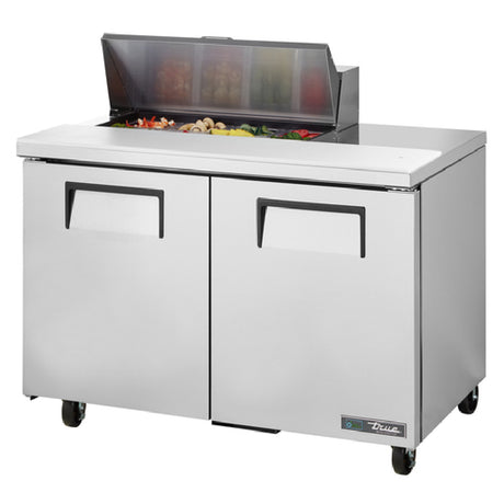 True Mfg. - General Foodservice TSSU-48-08-HC - Sandwich/Salad Unit, (8) 1/6 Size (4"D) Poly Pans