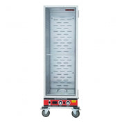 Mobile Height Heated Proofer with Clear Polycarbonate Door and Wheels for Easy Mobility