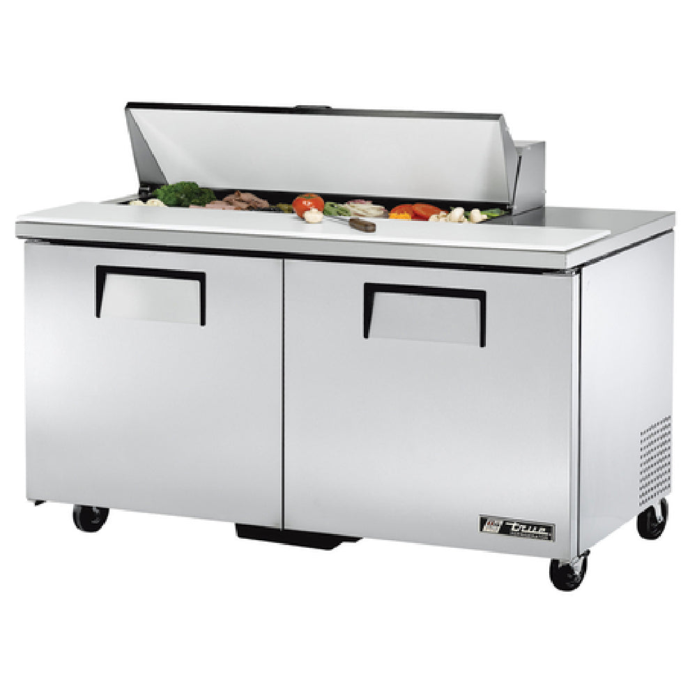 True Mfg. - General Foodservice TSSU-60-12-HC - Sandwich/Salad Unit, (12) 1/6 Size (4"D) Poly Pans