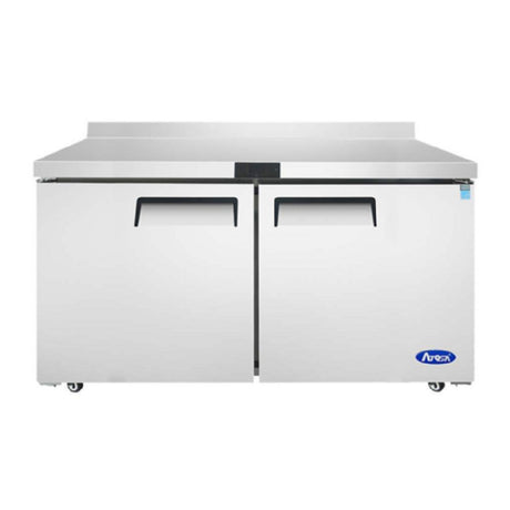 Atosa MGF8414GR Atosa Freezer Counter/Work Top With Backsplash Reach-in