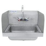 Empura EHS14SPWH - Hand Sink, 14"W X 16.5"D X 13"H, Wall-mounted
