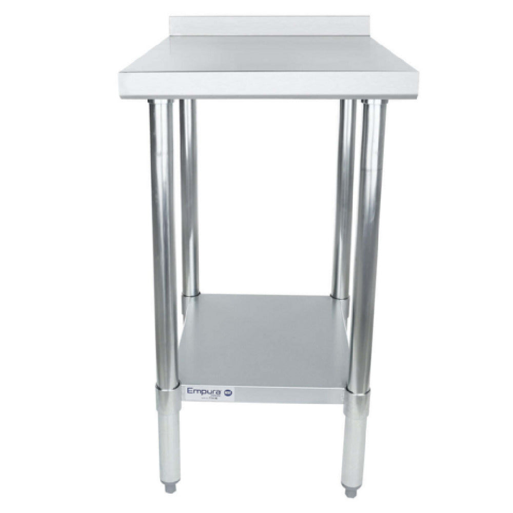 Empura FT1824E - Filler Table, 18"W X 24"D X 34.75"H, 18 Gauge 430 Stainless Steel
