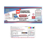 Marston Chemical 300180 Premium Machine Detergent 1 Gallon Works With High Or Low Temp Machines
