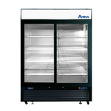 Atosa USA, Inc. MCF8727GR - Refrigerator Merchandiser, Two-section, 54-2/5"W X 29-7/10"D X 81-1/5"H