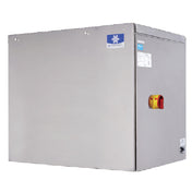 Stainless steel electrical enclosure box with red and yellow switch panel for Manitowoc IDT0750WM Marine Ice Maker