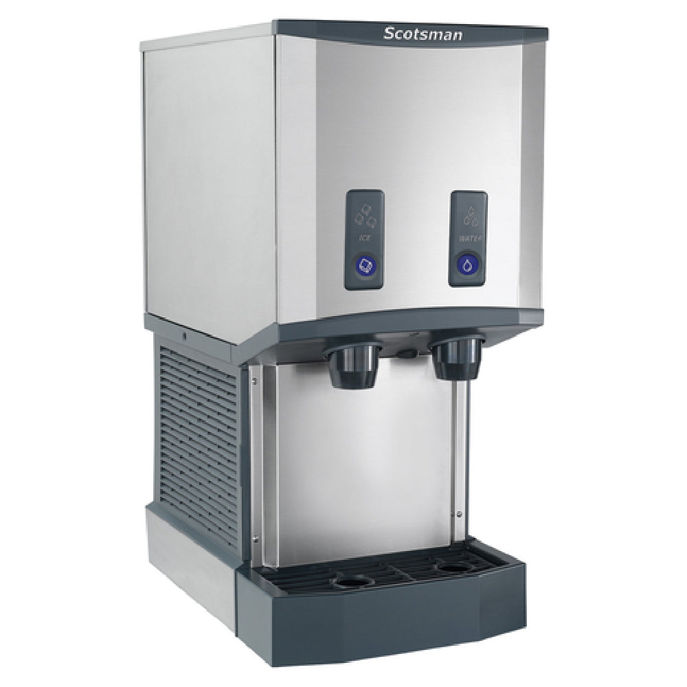 Scotsman HID312AB-1 - Meridian™ Ice & Water Dispenser, Push-button Dispensing, H2 Nugget Ice