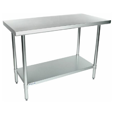 Stainless Steel Work Table with Undershelf from Empura Economy Work Table 24’’ X 48