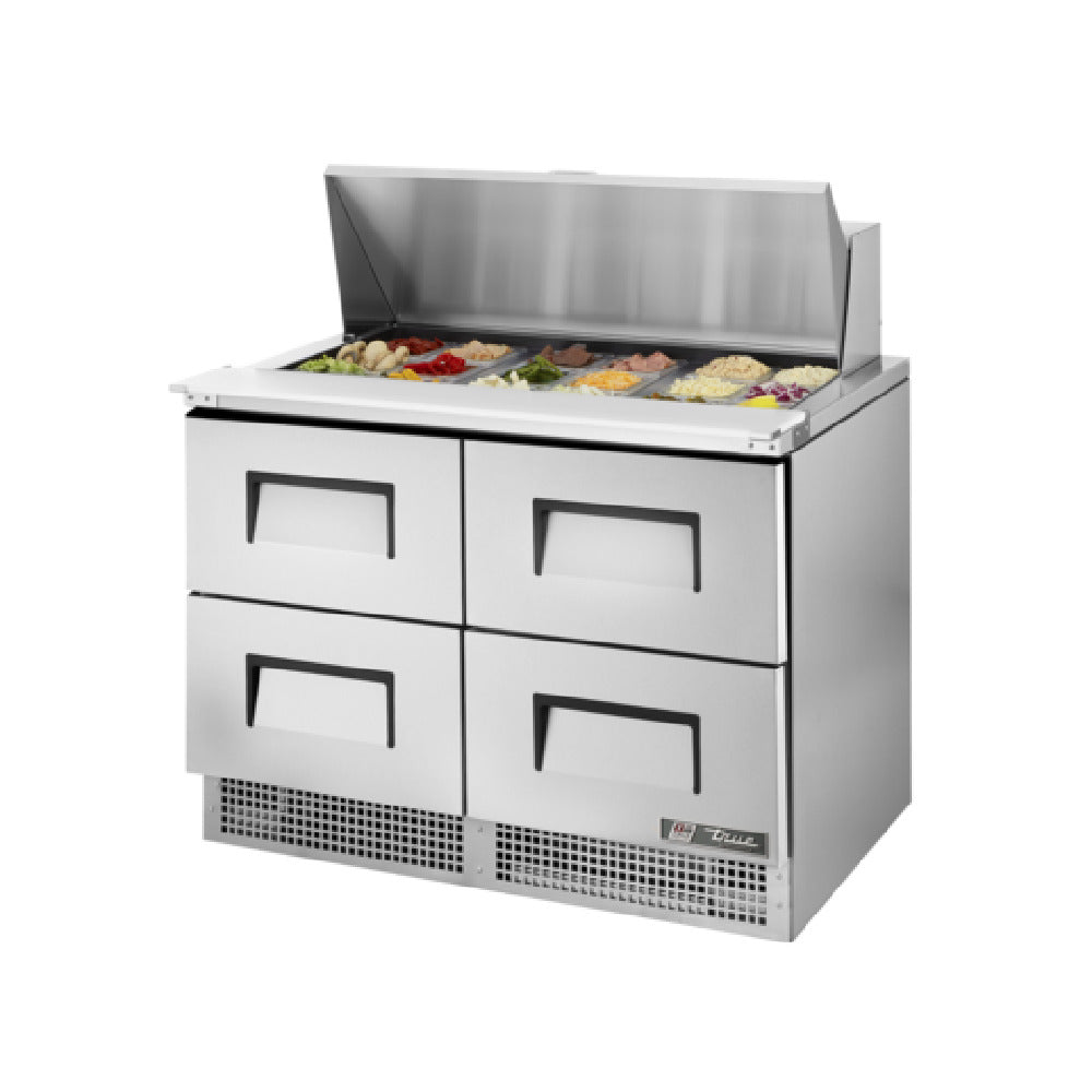 True Mfg. - General Foodservice TFP-48-18M-D-4-HC - Sandwich/Salad Unit, Two-section