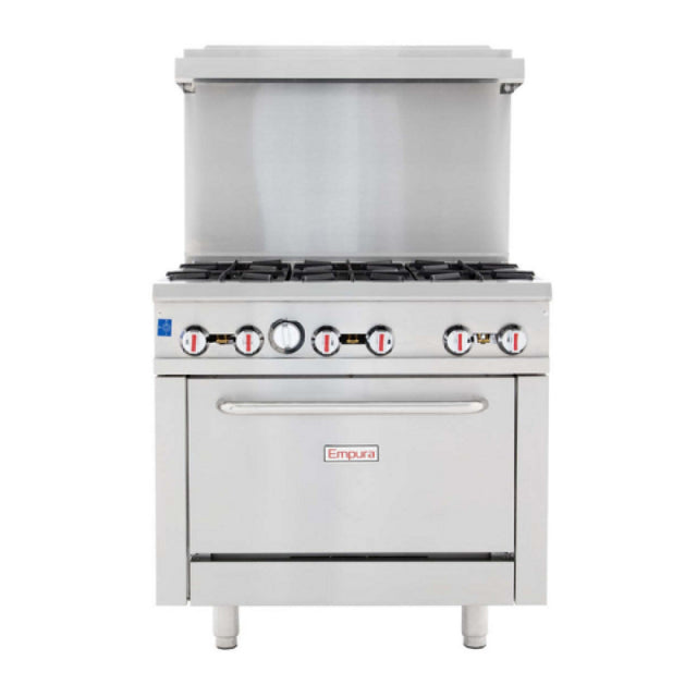 Empura Equipment EGR-36_NAT Single Base Gas Range Natural Gas Field Coversion Kit To Liquid Propane Gas Included