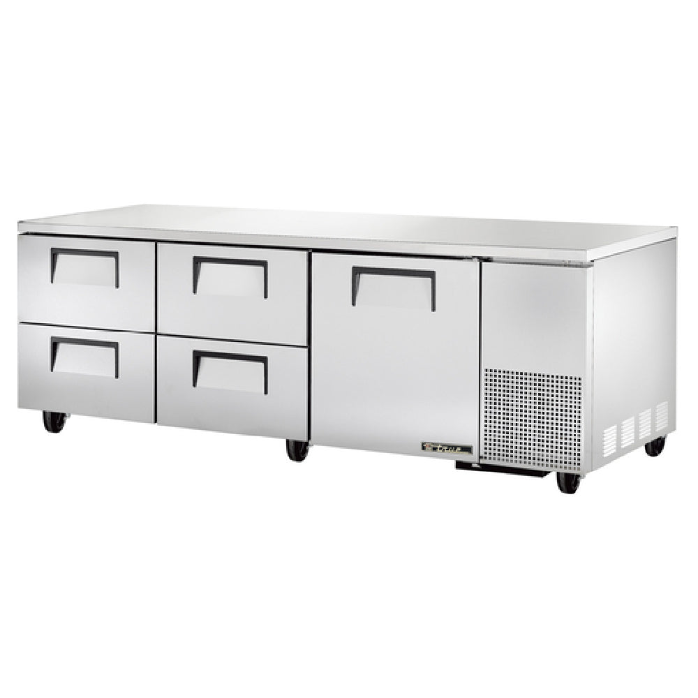 True Mfg. - General Foodservice TUC-93D-4-HC - Deep Undercounter Refrigerator, 33 - 38°F