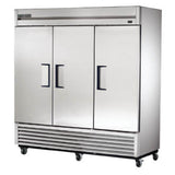 True Mfg. - General Foodservice T-72F-HC - Freezer, Reach-in, Three-section