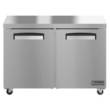 Hoshizaki EUR48A - Economy Series Undercounter Refrigerator, Reach-in, Two-section