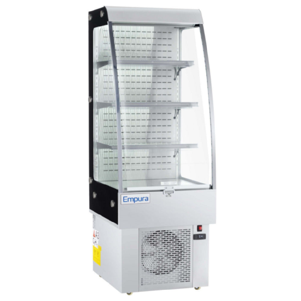 Empura E-VOAR-24-S - Open Air Merchandiser, 24"W × 29.6"D × 67"H, 8.8 Cu. Ft. Capacity