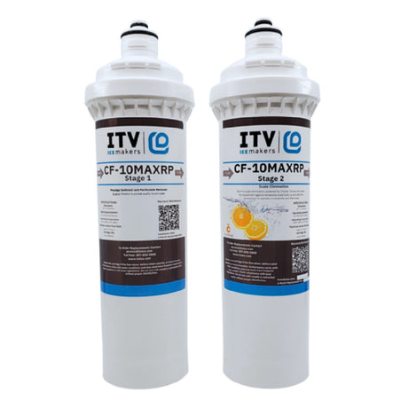 ITV Ice Makers CF-250 MAX RP CARTRIDGE - Water Treatment System, (2) Unit System