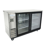 Empura E-KBB60-2G-24SD-S - Back Bar Cooler, 61.1"W X 24.4"D X 41.7"H, 16.6 Cu. Ft. Capacity