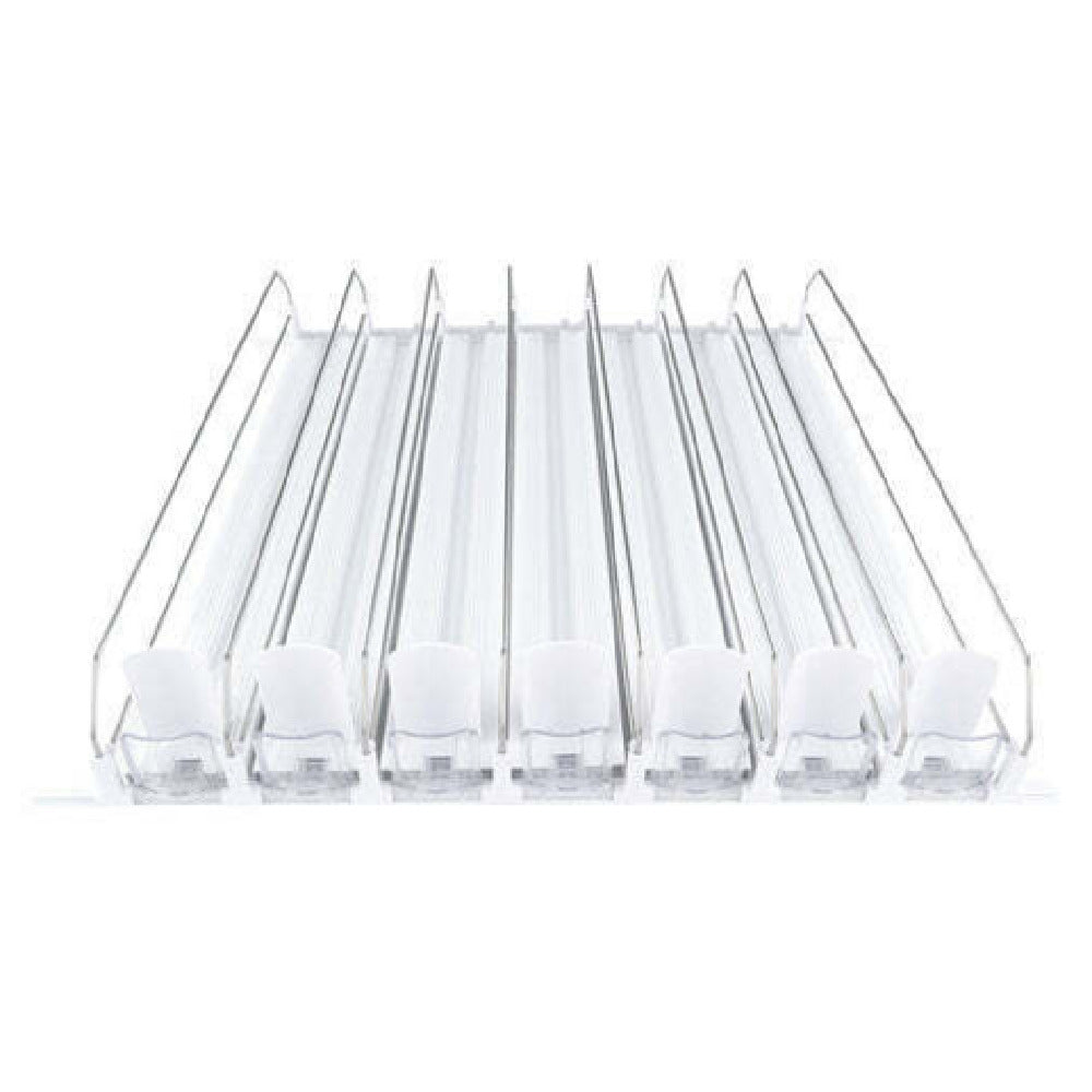 Empura P.107.005.600WB-001-H_WH - Product Pusher, (7) Pusher Bundle Per Shelf, Add-on Accessory To Enhance Product Organization Inside Unit