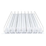 Empura P.107.005.600WB-001-H_WH - Product Pusher, (7) Pusher Bundle Per Shelf, Add-on Accessory To Enhance Product Organization Inside Unit