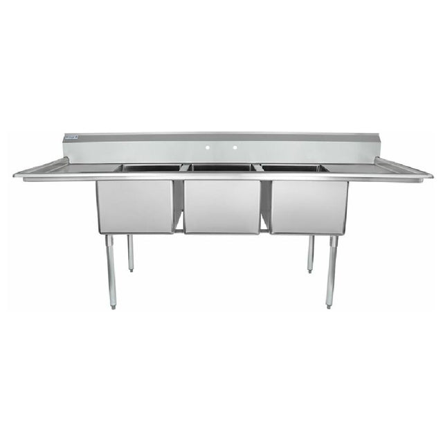 Empura Stainless ESD31824LR18 Sink (3) Compartment Standard Duty