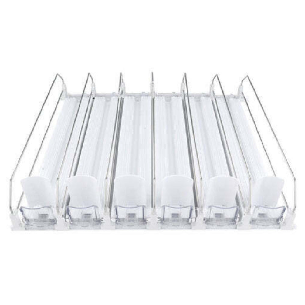 Empura P.107.005.360WA-004_WH - Product Pusher, (6) Pusher Bundle Per Shelf, Add-on Accessory To Enhance Product Organization Inside Unit