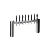 Perlick 4072-14PO-SS - Avenue H-Pipe Draft Beer Tower, Countertop, 48-7/8"W X 15-5/8"H