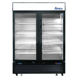 Atosa USA, Inc. MCF8723GR - Refrigerator Merchandiser, Two-section, 54-3/8"W X 31-1/2"D X 81-1/5"H