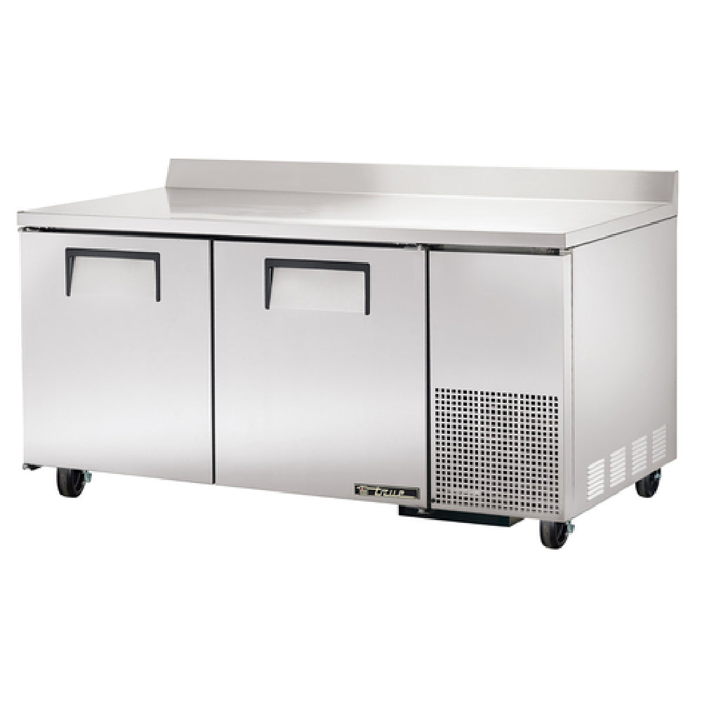 True Mfg. - General Foodservice TWT-67-HC - Deep Work Top Refrigerator, Two-section
