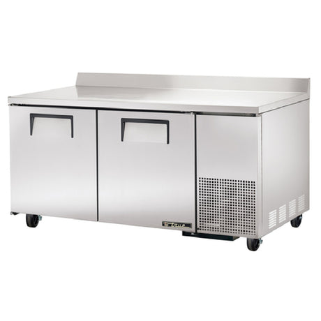 True Mfg. - General Foodservice TWT-67-HC - Deep Work Top Refrigerator, Two-section