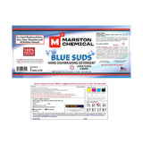 Marston Chemical 300160 Blue Suds Detergent 1 Gallon For Hand Washing Dishes