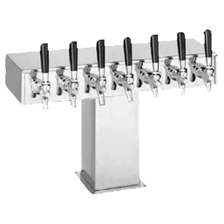 Perlick 4006-7BPC2 Tee Draft Beer Tower Countertop Extra High