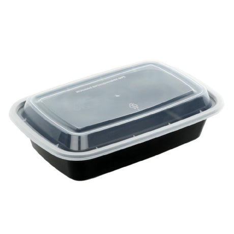 Empura RSL-938 - Microwavable Togo Container, 7.99"W X 5.51"D X 1.7"H, 24 Oz Capacity