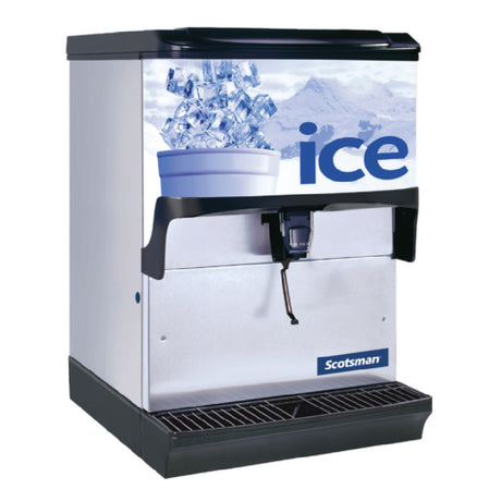 Scotsman IOD150-1 - Ice Dispenser, Counter Model, 23"W X 31"D X 35"H Approximately 150 Lb Storage Capacity