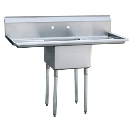 Atosa USA, Inc. MRSA-1-D - MixRite Sink, 1-compartment, 54"W X 24"D X 44-1/2"H Overall Size