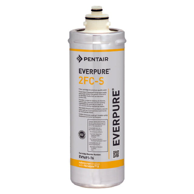 Pentair Everpure ZFC-5 Water Filter Cartridge featuring submicron carbon block technology