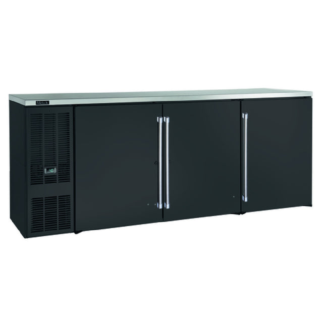 Perlick BBS84-BS-L-STK (QuickShip) Refrigerated Back Bar Cabinet Three-section