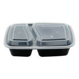 Empura RSL-9828 - Microwavable Togo Container, 8.78"W X 6.06"D X 1.77"H, 32 Oz Capacity