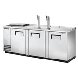 True Mfg. - General Foodservice TDD-4CT-S-HC - Club Top Draft Beer Cooler, (4) 1/2 Keg Capacity